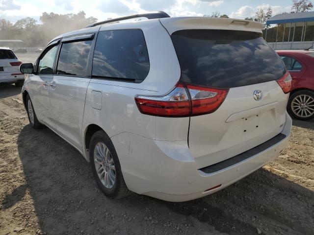 Photo 3 from auction – 2017 TOYOTA SIENNA XLE with VIN 5TDYZ3DC8HS799226