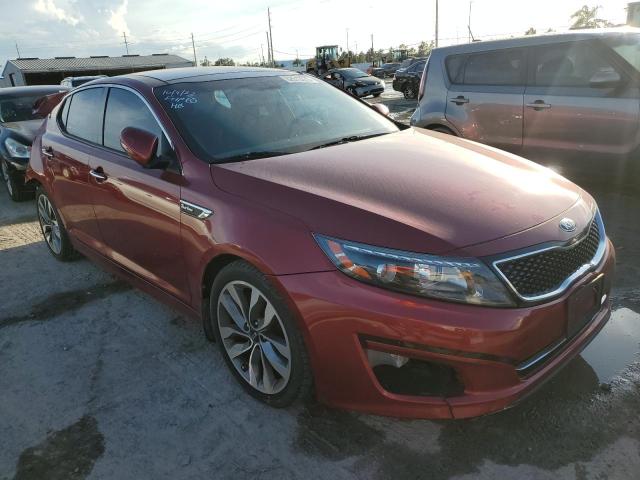 KIA OPTIMA SX 2014 with VIN 5XXGR4A65EG296847 - Photo from auction
