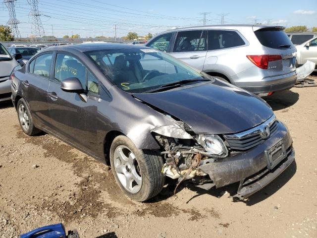 HONDA CIVIC EXL 2012 with VIN 19XFB2F99CE007210 - Photo from auction