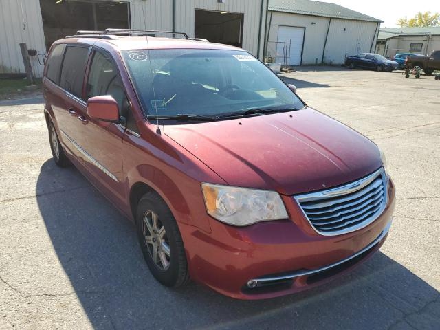 CHRYSLER TOWN & COU 2013 with VIN 2C4RC1BG3DR654386 - Photo from auction