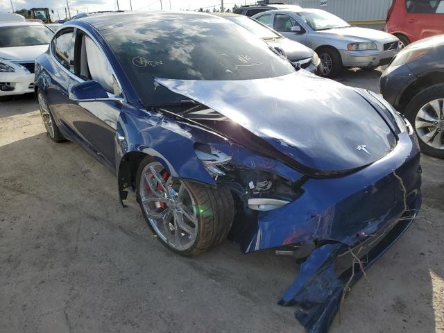 TESLA MODEL 3 2020 with VIN 5YJ3E1EC5LF603507 - Photo from auction