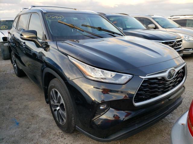 Photo 1 from auction – 2020 TOYOTA HIGHLANDER with VIN 5TDGZRBH0LS512399