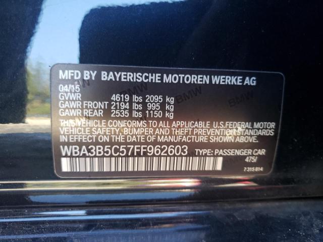 Photo 10 from auction – 2015 BMW 328 XI SUL with VIN WBA3B5C57FF962603