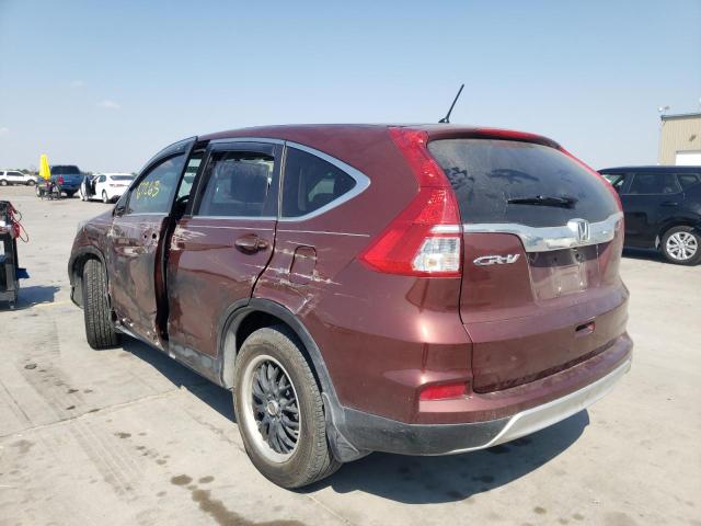 Photo 3 from auction – 2015 HONDA CR-V EX with VIN 3CZRM3H50FG709376