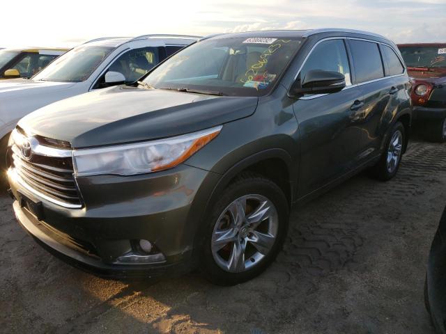 Photo 2 from auction – 2015 TOYOTA HIGHLANDER with VIN 5TDDKRFH9FS081714