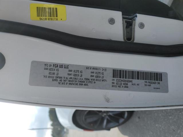 Photo 10 from auction – 2019 DODGE CHARGER GT with VIN 2C3CDXHG3KH626401