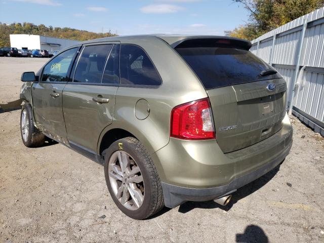 Photo 3 from auction – 2012 FORD EDGE SEL with VIN 2FMDK4JCXCBA06690