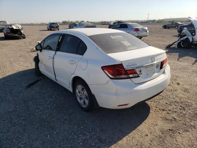 Photo 3 from auction – 2015 HONDA CIVIC LX with VIN 19XFB2F53FE054850