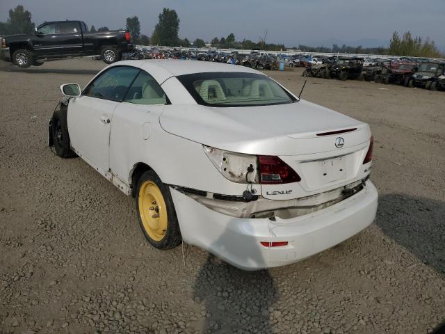 Photo 3 from auction – 2010 LEXUS IS 250 with VIN JTHFF2C25A2503383