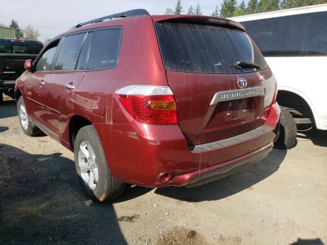 Photo 3 from auction – 2010 TOYOTA HIGHLANDER with VIN 5TDJK3EH1AS034428
