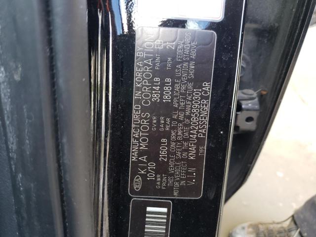 Photo 10 from auction – 2011 KIA FORTE EX with VIN KNAFU4A20B5890301