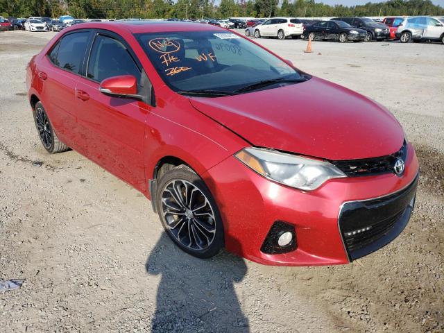 TOYOTA COROLLA L 2015 with VIN 2T1BURHE3FC249814 - Photo from auction