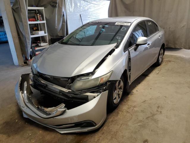 Photo 2 from auction – 2013 HONDA CIVIC LX with VIN 19XFB2F59DE031165