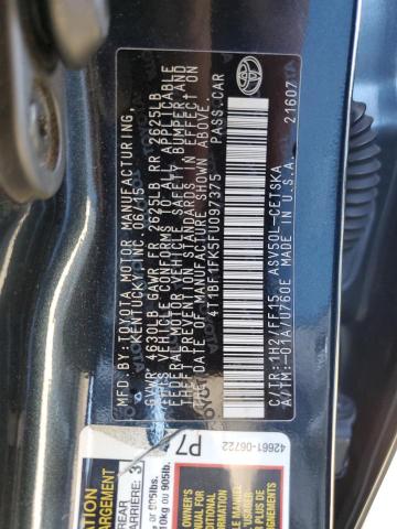 Photo 10 from auction – 2015 TOYOTA CAMRY LE with VIN 4T1BF1FK5FU097375