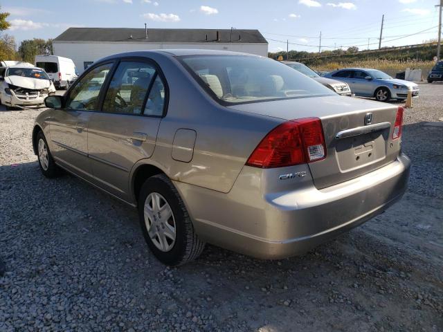 Photo 3 from auction – 2003 HONDA CIVIC LX with VIN 1HGES16513L006015