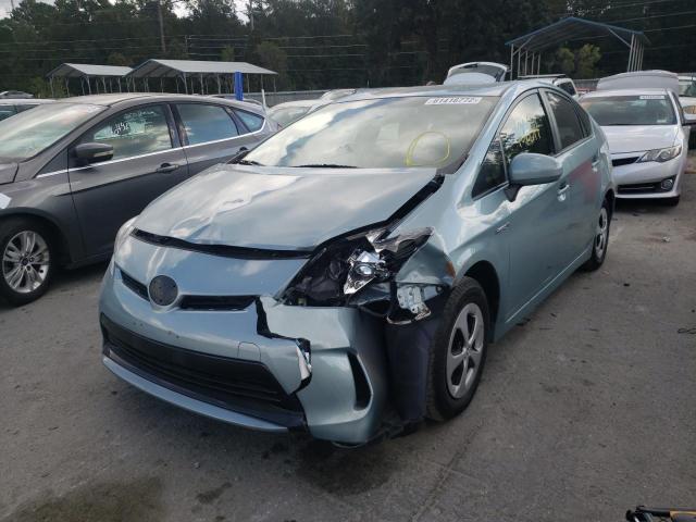 Photo 9 from auction – 2012 TOYOTA PRIUS with VIN JTDKN3DU7C1596716
