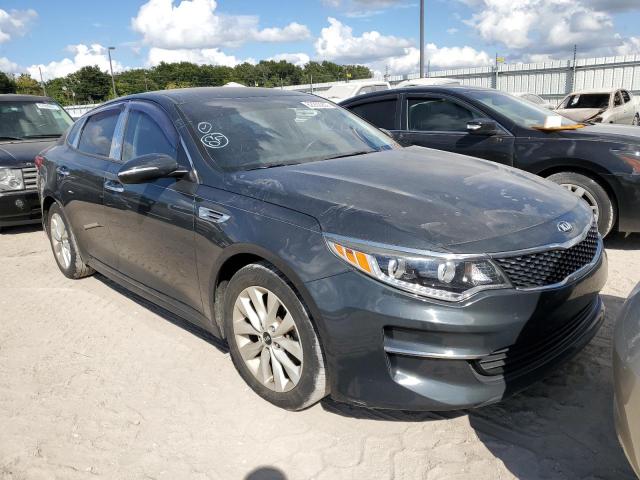 KIA OPTIMA EX 2016 with VIN 5XXGU4L30GG042483 - Photo from auction