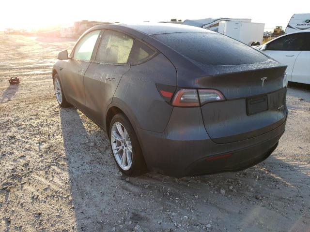 Photo 3 from auction – 2021 TESLA MODEL Y with VIN 5YJYGDEE5MF184515