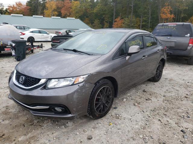 Photo 2 from auction – 2013 HONDA CIVIC EXL with VIN 19XFB2F97DE284603