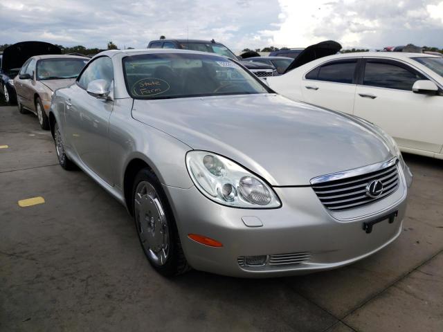 LEXUS SC 430 2002 with VIN JTHFN48Y020030596 - Photo from auction