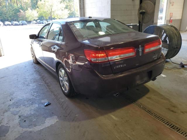 Photo 3 from auction – 2012 LINCOLN MKZ with VIN 3LNHL2JC7CR835849