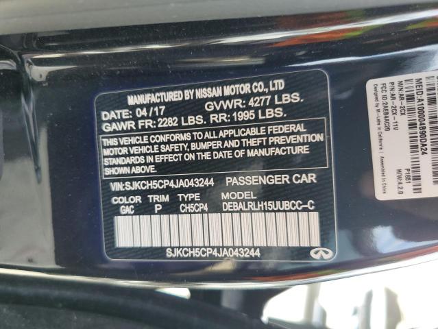 Photo 10 from auction – 2018 INFINITI QX30 BASE with VIN SJKCH5CP4JA043244