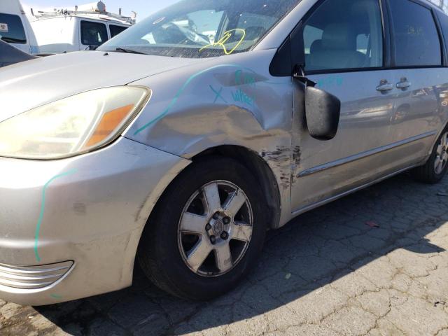 Photo 9 from auction – 2004 TOYOTA SIENNA CE with VIN 5TDZA23C74S119902