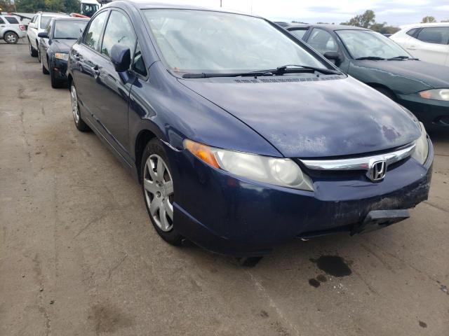 Photo 1 from auction – 2008 HONDA CIVIC LX with VIN 2HGFA16558H502799