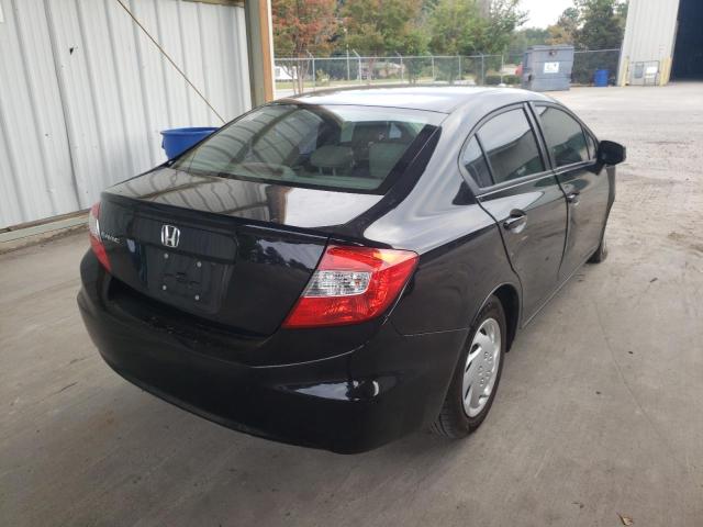 Photo 4 from auction – 2012 HONDA CIVIC LX with VIN 19XFB2F51CE053952
