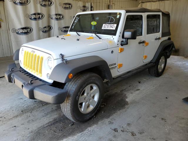 Photo 2 from auction – 2016 JEEP WRANGLER U with VIN 1C4BJWDG3GL323662
