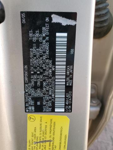 Photo 10 from auction – 2006 LEXUS RX 400 with VIN JTJHW31U560008105