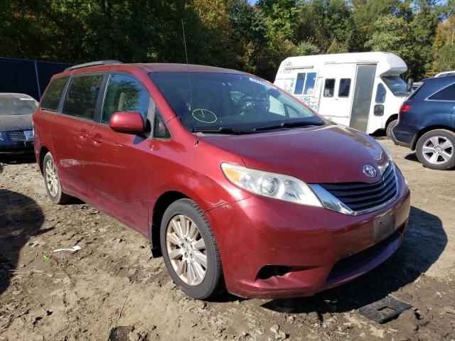 TOYOTA SIENNA LE 2011 with VIN 5TDJK3DC6BS004574 - Photo from auction