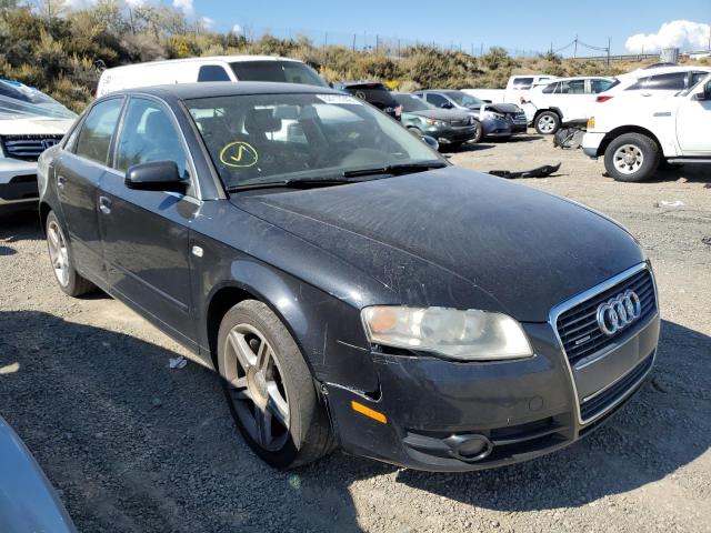 AUDI A4 2.0T QU 2007 with VIN WAUDF78E87A213644 - Photo from auction