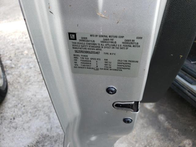 Photo 10 from auction – 2009 SATURN OUTLOOK XR with VIN 5GZER23D69J200487