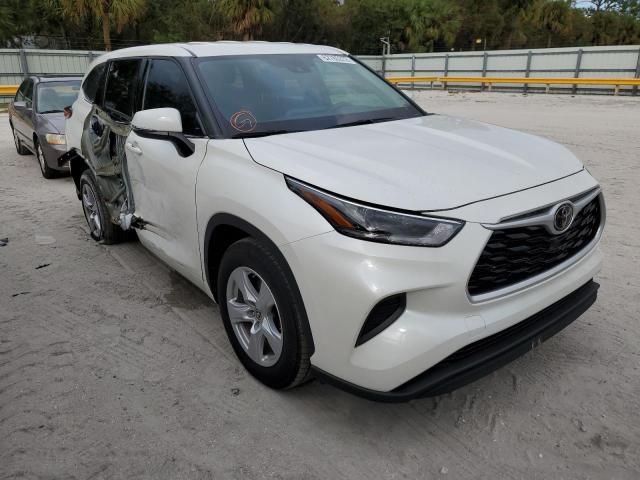 Photo 1 from auction – 2021 TOYOTA HIGHLANDER with VIN 5TDCZRAH4MS047031