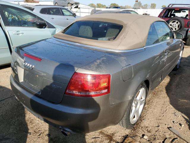 Photo 4 from auction – 2007 AUDI A4 2.0T CA with VIN WAUAF48H37K021716
