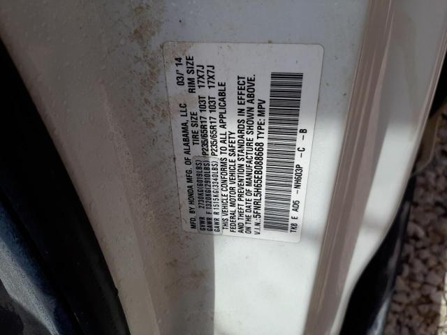 Photo 10 from auction – 2014 HONDA ODYSSEY EX with VIN 5FNRL5H65EB088668