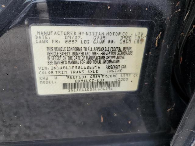 Photo 10 from auction – 2008 NISSAN SENTRA 2.0 with VIN 3N1AB61E58L626396