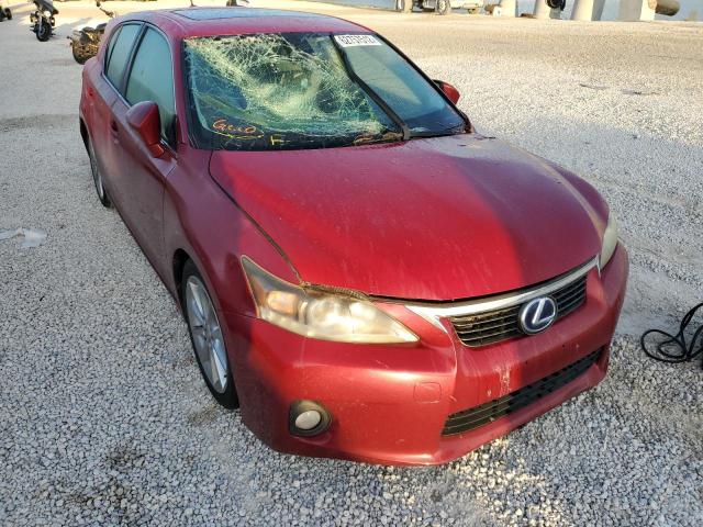 LEXUS CT 200 2012 with VIN JTHKD5BHXC2100062 - Photo from auction