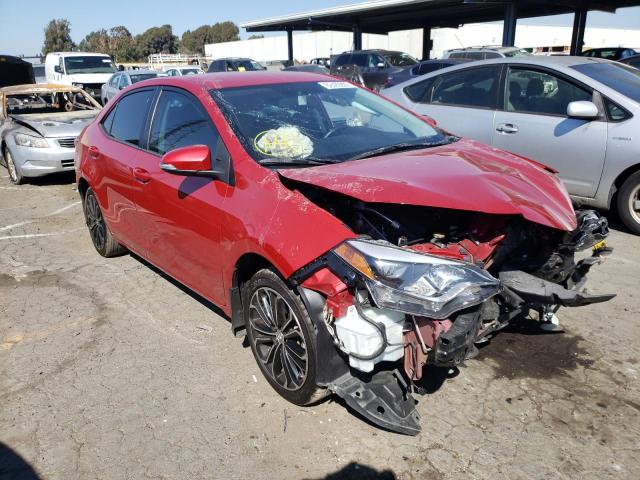 TOYOTA COROLLA L 2015 with VIN 5YFBURHE1FP297554 - Photo from auction