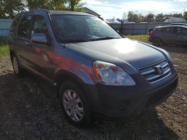 HONDA CR-V EX 2005 with VIN SHSRD78855U331852 - Photo from auction