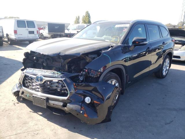 Photo 2 from auction – 2020 TOYOTA HIGHLANDER with VIN 5TDXBRCH4LS002382