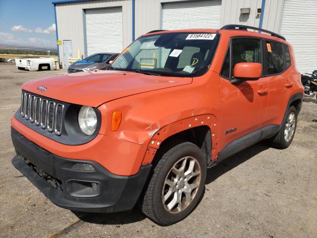 Photo 2 from auction – 2015 JEEP RENEGADE L with VIN ZACCJBBT6FPB38447