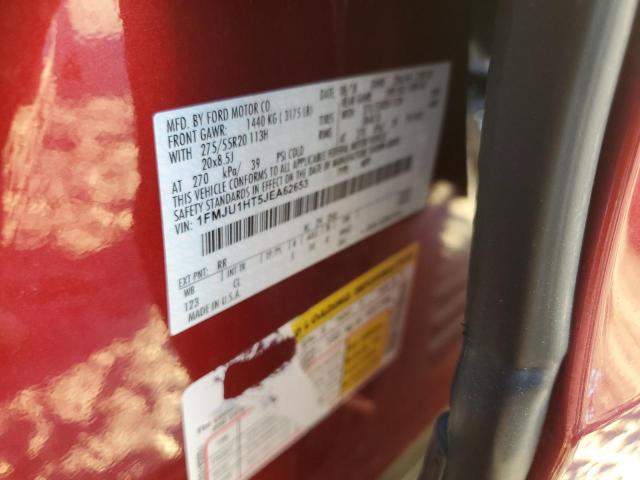 Photo 10 from auction – 2018 FORD EXPEDITION with VIN 1FMJU1HT5JEA62653