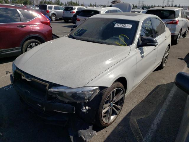 Photo 2 from auction – 2017 BMW 330 I with VIN WBA8B9G50HNU49757