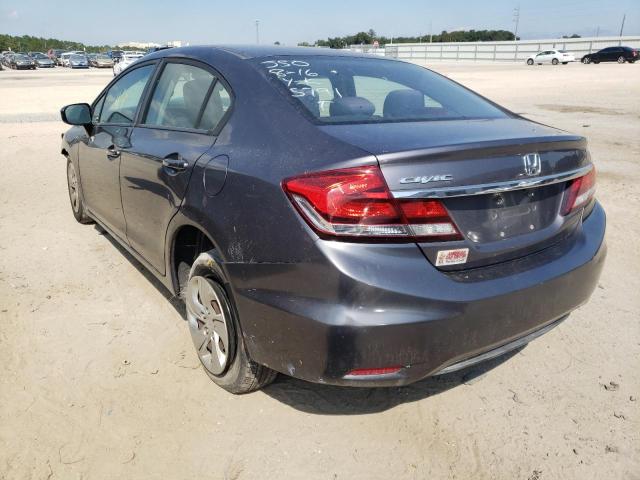 Photo 3 from auction – 2015 HONDA CIVIC LX with VIN 19XFB2F56FE105791
