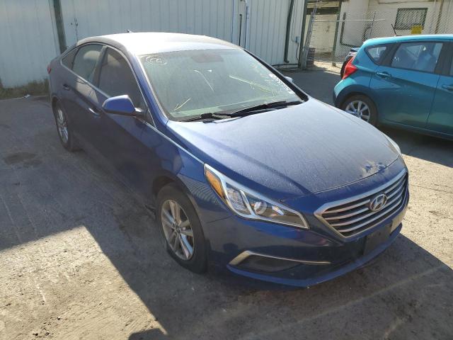 HYUNDAI SONATA SE 2017 with VIN 5NPE24AF3HH484223 - Photo from auction