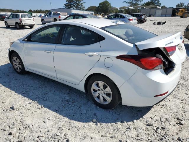 Photo 3 from auction – 2016 HYUNDAI ELANTRA SE with VIN 5NPDH4AE2GH729075