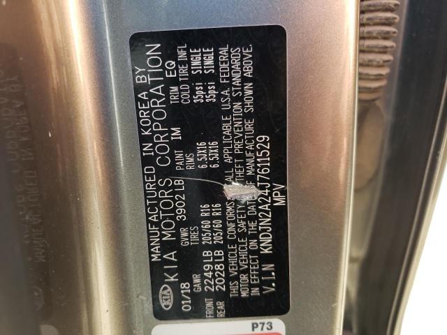 Photo 10 from auction – 2018 KIA SOUL with VIN KNDJN2A24J7611529