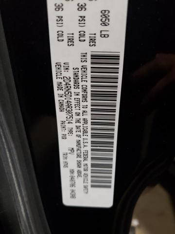 Photo 10 from auction – 2010 DODGE GRAND CARA with VIN 2D4RN5D14AR307514